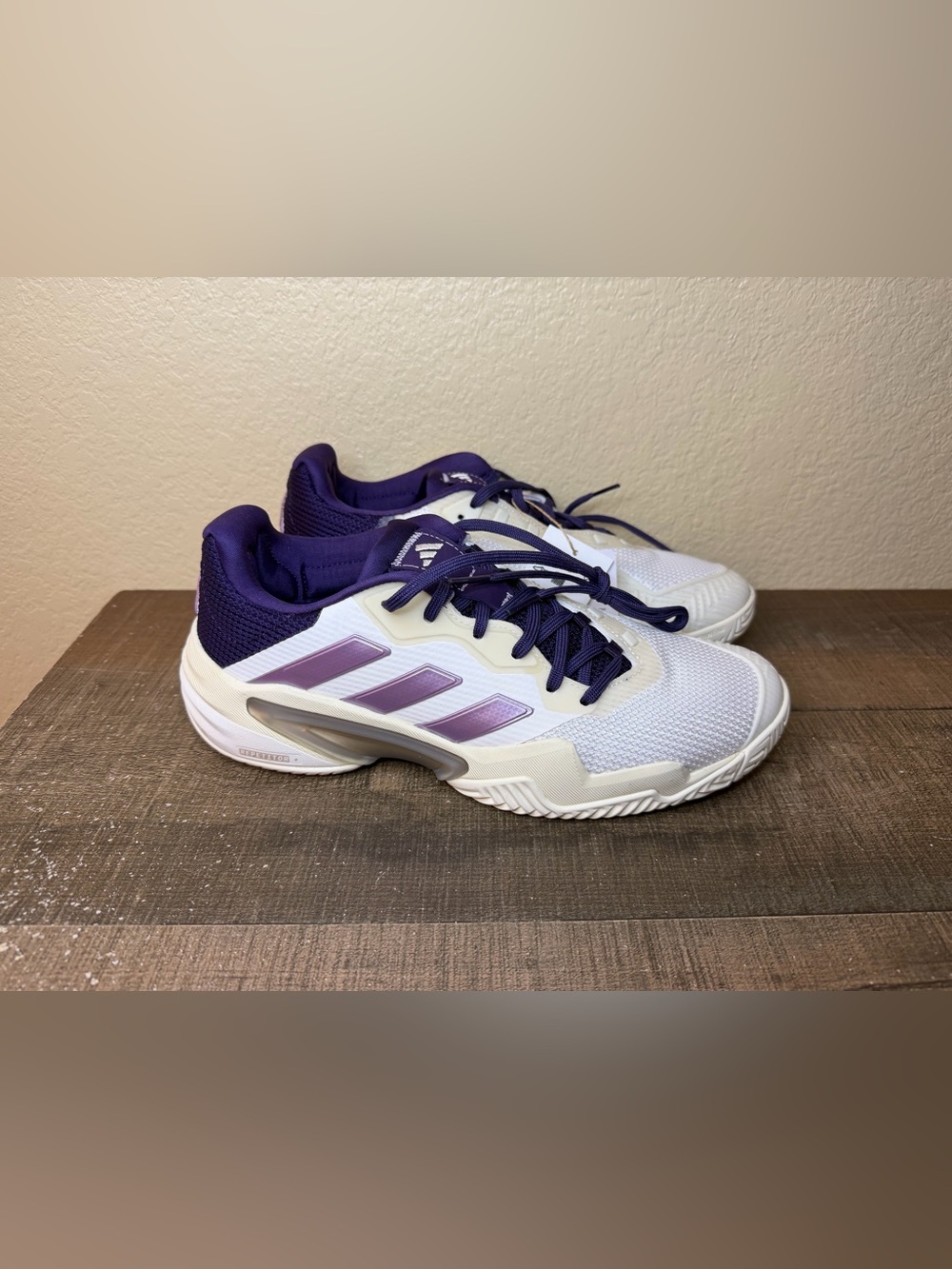 Adidas Barricade 13 “White Powder Plum”
- Size 8.5 Women.